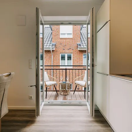 Apartment Kuesten De Diek - 4 Seitliche Deichlage, Balkon, 89qm