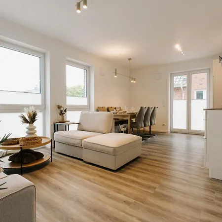 Apartment Kuesten De Diek - 4 Seitliche Deichlage, Balkon, 89qm