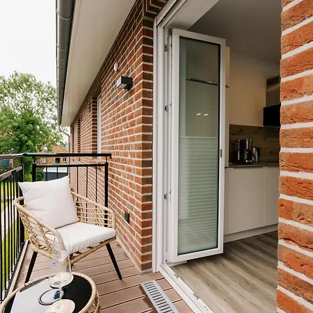 Kuesten De Diek - 4 Seitliche Deichlage, Balkon, 89qm Apartment Greetsiel